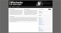 Desktop Screenshot of mischenko.com