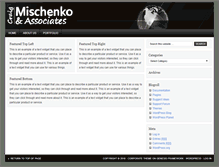 Tablet Screenshot of mischenko.com